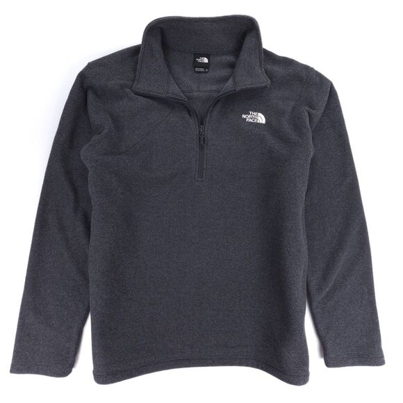 NEW North Face Textured Cap Rock 1/4 Zip‎ Fleece Jacket Gorpcore XL ASPHALT GREY - Picture 1 of 10
